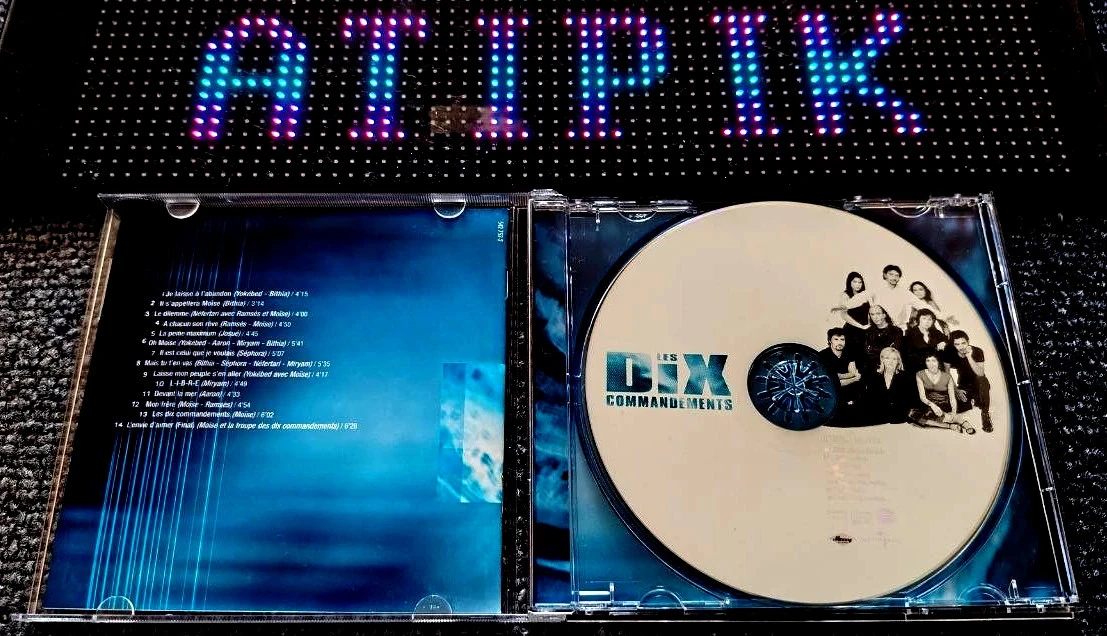 🎵 Les Dix Commandements-  CD Originale Comédie Musicale 🎭 – photo 3